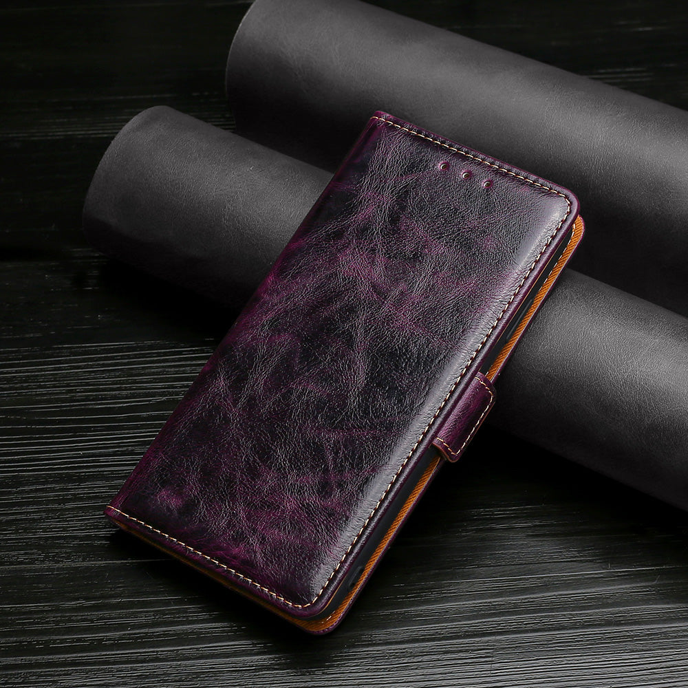 TPU + PU Leather Stand Cell Phone Case for Samsung Galaxy S20 FE/S20 Fan Edition/S20 FE 5G/S20 Fan Edition 5G - Purple TPU + PU Leather Stand Cell Phone Case for Samsung Galaxy S20 FE/S20 Fan Edition/S20 FE 5G/S20 Fan Edition 5G - Purple